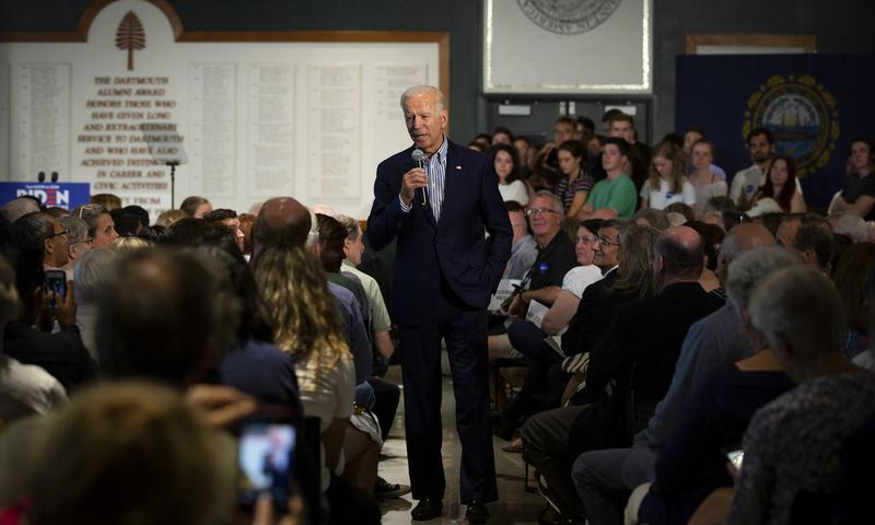Biden, Recalling '68, Asks Audience to Imagine Obama's Assassination