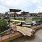 The deadly mini-tornado near Rome's Fiumicino airport devastated this petrol station