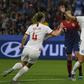 Lucy Bronze can't hide her delight after putting England 3-0 up against Norway in their World Cup quarter-final