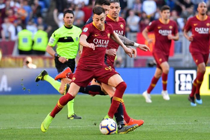 Italian forward Stephan El Shaarawy has one year left on his contract with Roma