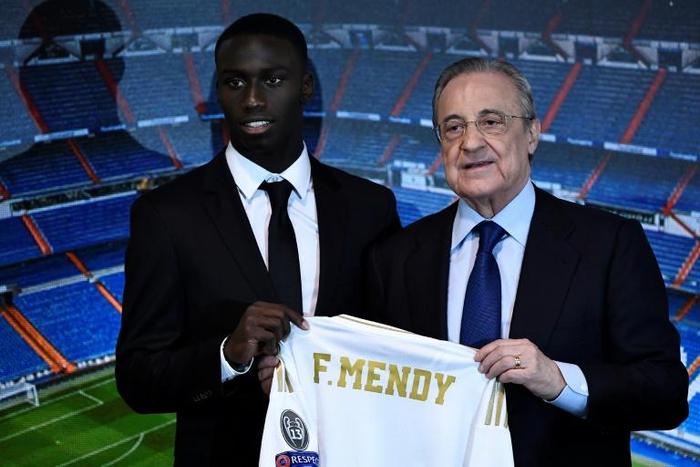 French defender Ferland Mendy signs on with Real Madrid
