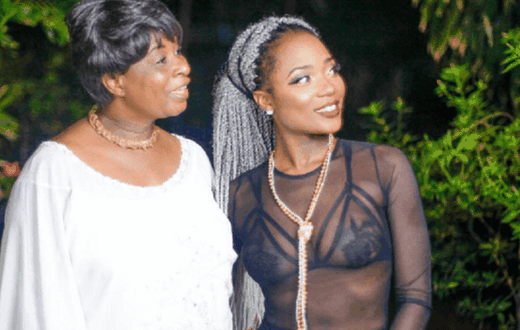 Efya and her Mother