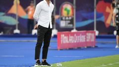Morocco's coach Herve Renard was shocked that his players were not allowed to drink during the game against Namibia despite the extreme heat, demanding, "How is it possible?"