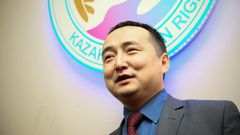 Serikjan Bilash (pictured January 2019), whose activism in defence of Muslim and Turkic minorities in Xinjiang earned him global media attention, says he struck a plea bargain with the court that allowed him freedom but will end his activism
