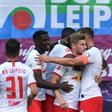 Timo Werner scored for Leipzig shortly after announcing his new contract extension at the club
