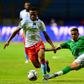 Madagascar midfielder Anicet Andrianantenaina (R) tackles Democratic Republic of Congo forward Elia Meschak during an Africa Cup of Nations last-16 match in Egypt