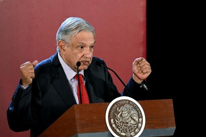 Mexican President Andres Manuel Lopez Obrador, pictured on June 17, 2019, has tried to cultivate cordial relations with US President Donald Trump