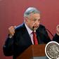 Mexican President Andres Manuel Lopez Obrador, pictured on June 17, 2019, has tried to cultivate cordial relations with US President Donald Trump