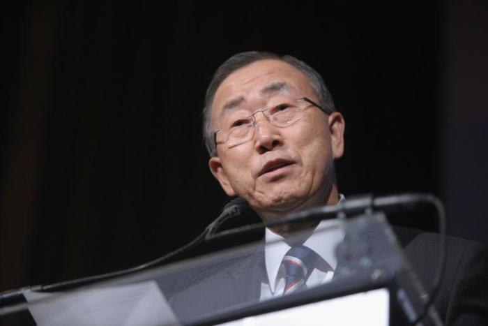 Former UN chief Ban Ki-moon is warning of a "very real risk" that the global arms control architecture could collapse