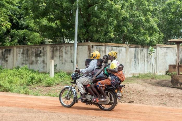 People have been fleeing the city of Save following days of unrest in the West African country of Benin