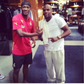 Asamoag Gyan and Mayweather
