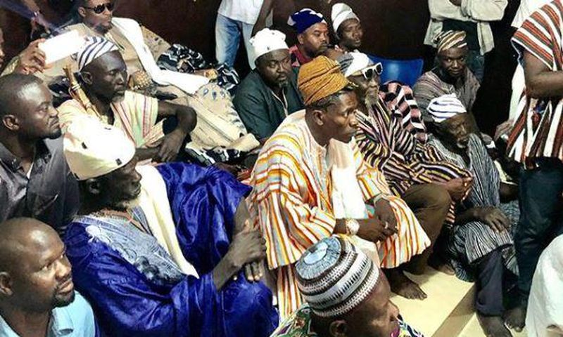 Shatta Wale enstooled King