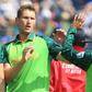 South Africa's Dwaine Pretorius (left) celebrates after dismissing Sri Lanka's Kusal Perera in their World Cup match