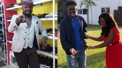 Osebo, Nana Aba and their son