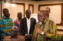 Nana Addo visits Black Stars in Egypt
