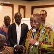 Nana Addo visits Black Stars in Egypt