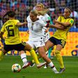 The United States beat Sweden 2-0 in Le Havre on Thursday in another game featuring VAR controversy