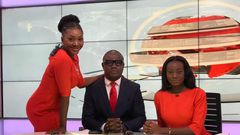 Miriam Ose-Agyemang, Alfred Ocansey and Natalie Fort