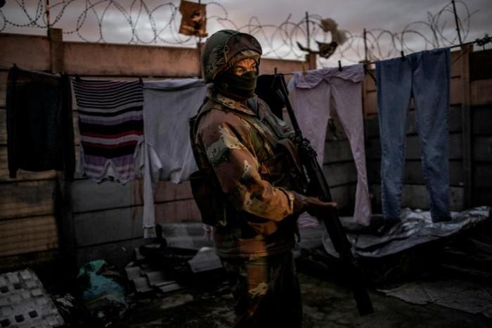 South Africa in July deployed some 1,300 soldiers to shore up the police in their battle against deadly gang violence