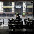 Diners are pictured at a restaurant during a power cut in Buenos Aires on June 16, 2019, in a photo released by Noticias Argentinas