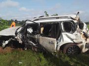 The car of the MDCEs after the accident