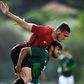 Juventus have paid 18 million euros for Demiral (L)