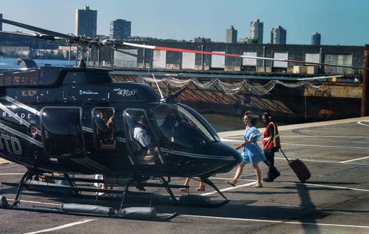 Hailing a Helicopter to Beat the Traffic