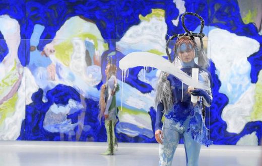 Bare skin is the canvas for Donna Huanca