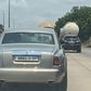 Bishop Obinim's Rolls Royce on the motorway