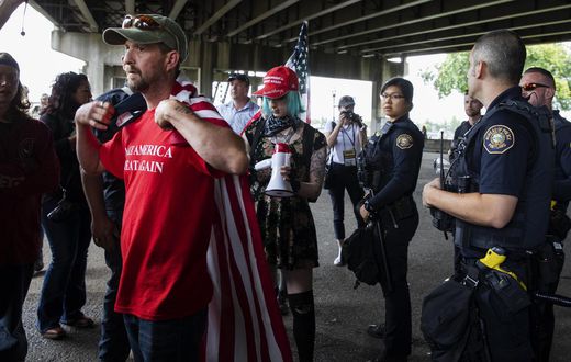 Portland Protests: Far-Right Groups and Antifa Face Off as Trump Weighs In