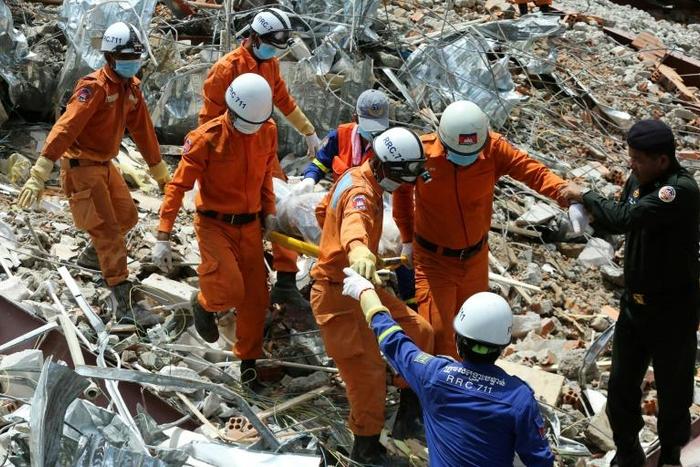 A building collapse in Cambodia has left at least 28 dead, raising questions over lax safety regulations as the Southeast Asian country undergoes a construction boom