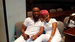 Nana Ama McBrown and her husband, Maxwell