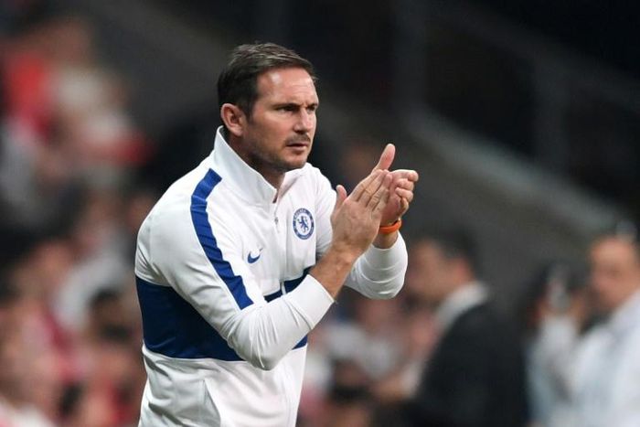 Frank Lampard fell just short of winning silverware in just his second match in charge of Chelsea