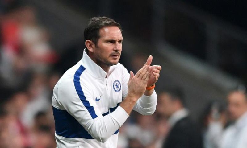 Frank Lampard fell just short of winning silverware in just his second match in charge of Chelsea