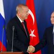 Turkish President Recep Tayyip Erdogan met with his Russian counterpart Vladimir Putin near Moscow on Tuesday