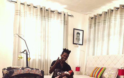 Strongman and his daughter