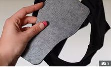 All you need to do is stick the deodoriser pads into your underwear to discreetly mask any pongs...Credit: Flat-D Innovations