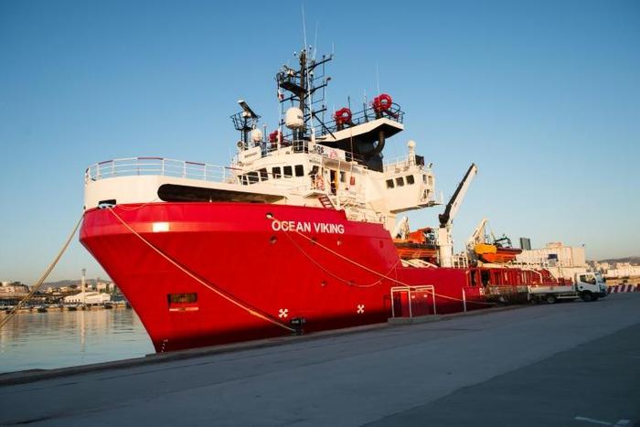 The Ocean Viking set off from France on Sunday for a search and rescue operation off Libya