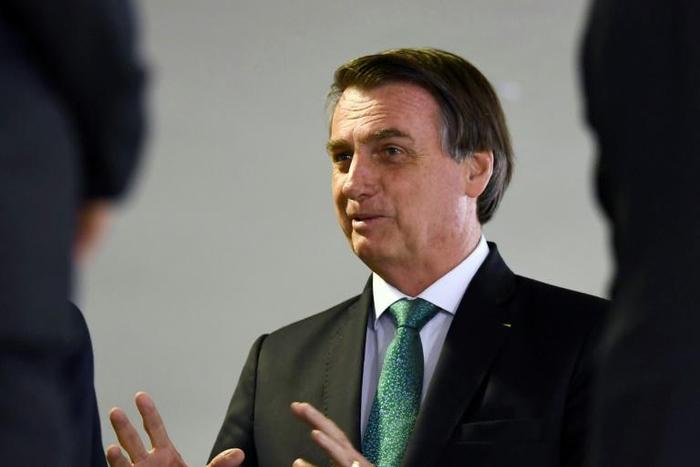 Brazil's President Jair Bolsonaro, pictured July 24, 2019, has said there is no "strong evidence" that a tribal chief found dead in the Amazon was murdered, as police probe the killing in the remote region