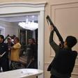 Clashes broke out as security forces tried to seize former president Almazbek Atambayev at his compound outside the capital Bishkek