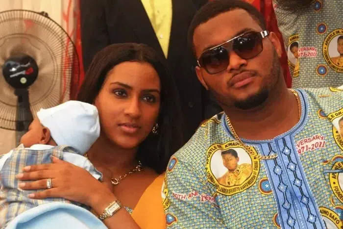 Juliet Ibrahim and  Ex- husband, Kwadwo Safo Jnr
