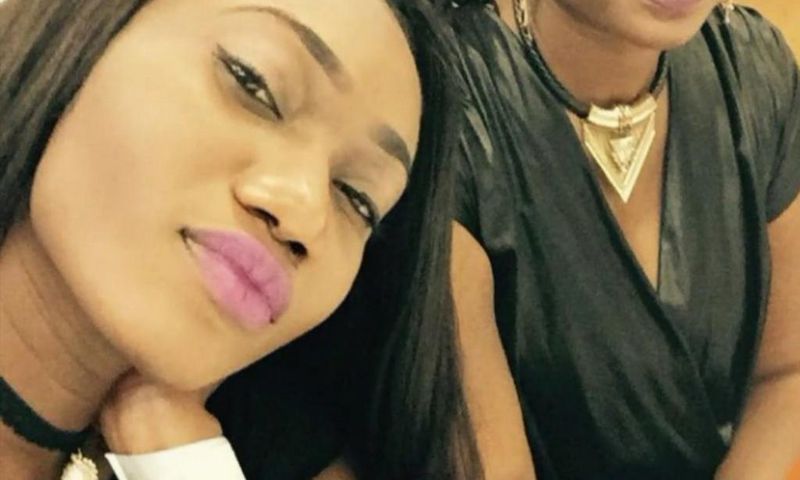 Wendy Shay with her mother