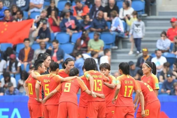 China made the Women's World Cup for the seventh time in eight editions
