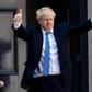 New Conservative Party leader and incoming prime minister Boris Johnson arrives at the Conservative party headquarters in central London on July 23, 2019