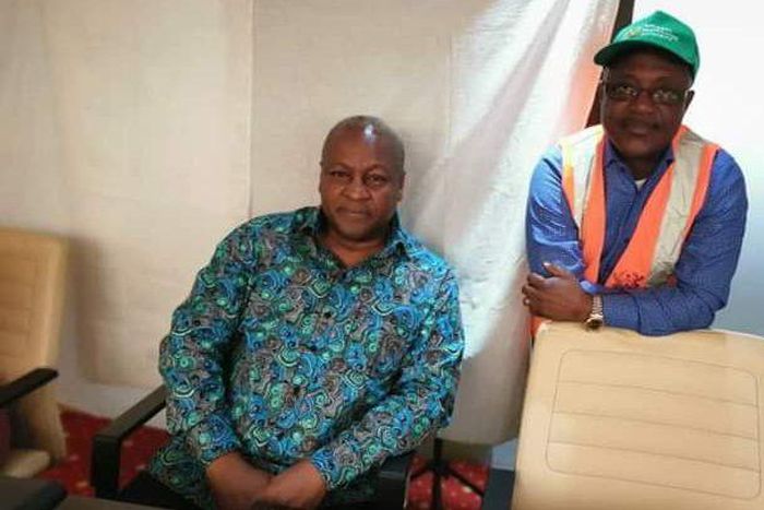 Mahama grabs Ghana Card