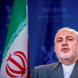 Iran's Foreign Minister Mohammad Javad Zarif speaks during a press conference in Norway on August 22, 2019
