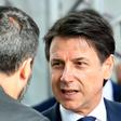 Italy's Prime Minister Giuseppe Conte (R) is expected to resign after far-right Interior Minister Matteo Salvini pulled the plug on a dysfunctional coalition
