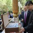 Russian President Vladimir Putin presented his Chinese counterpart Xi Jinping with ice cream for his birthday