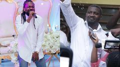 Samini and John Dumelo