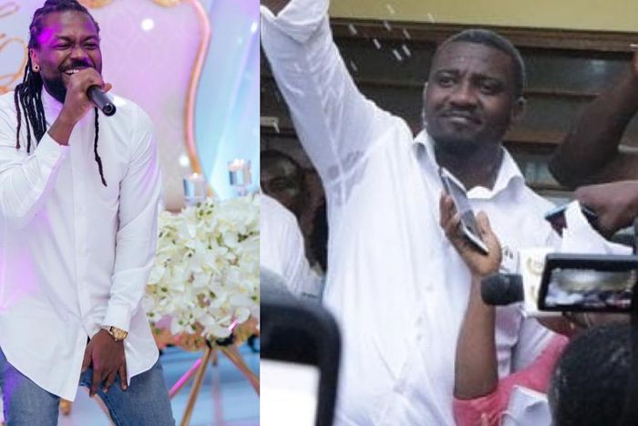 Samini and John Dumelo